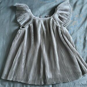 Old Navy Gray Tulle Dress